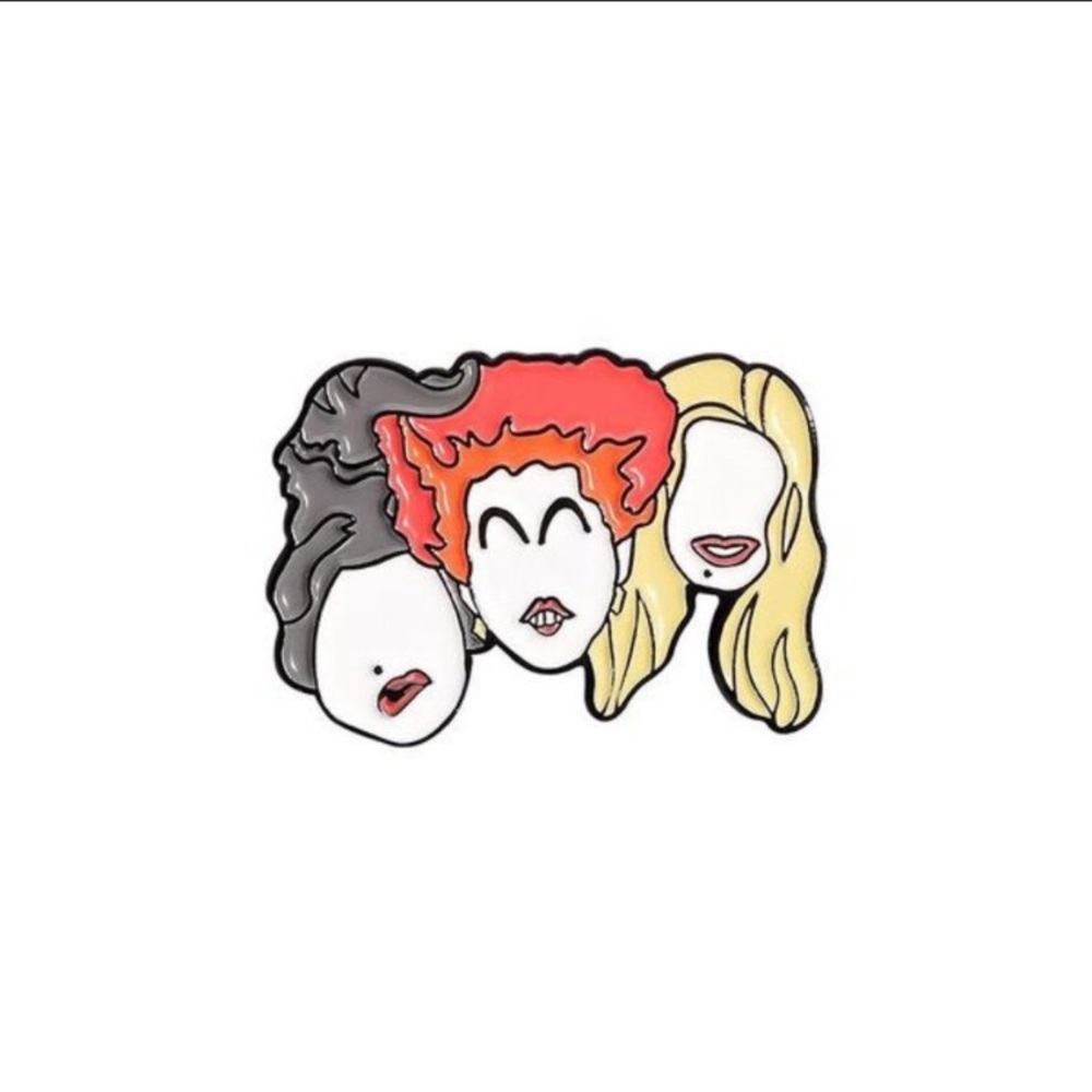 1 LEFT! Hocus Pocus Witch Witches Halloween Pin - Picture 7 of 10